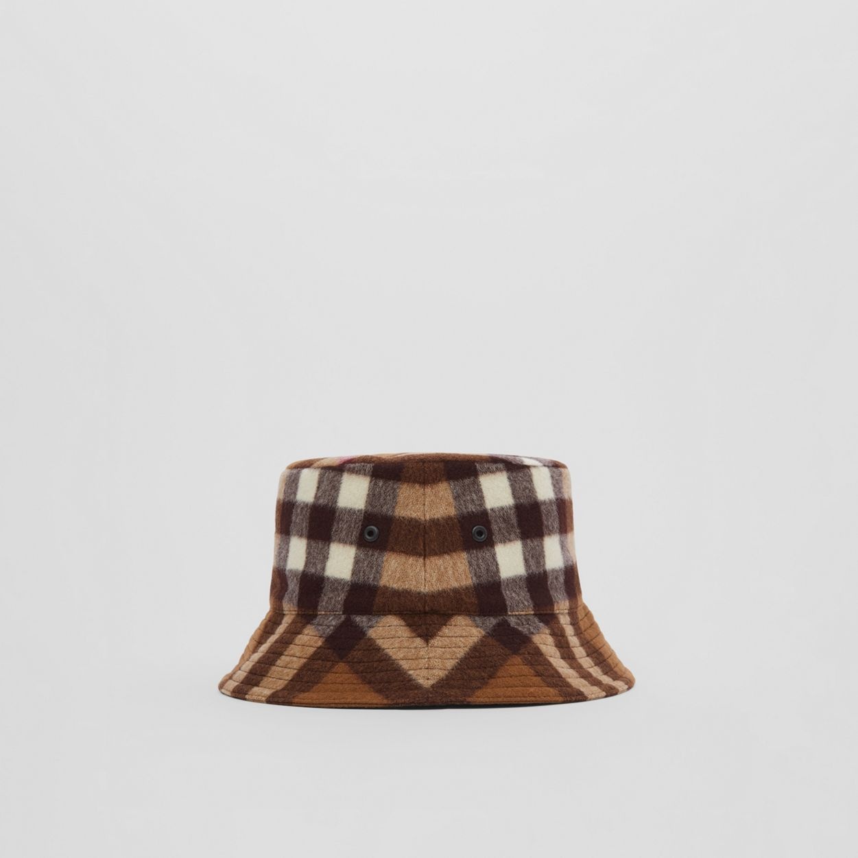 Check Wool Bucket Hat - 7