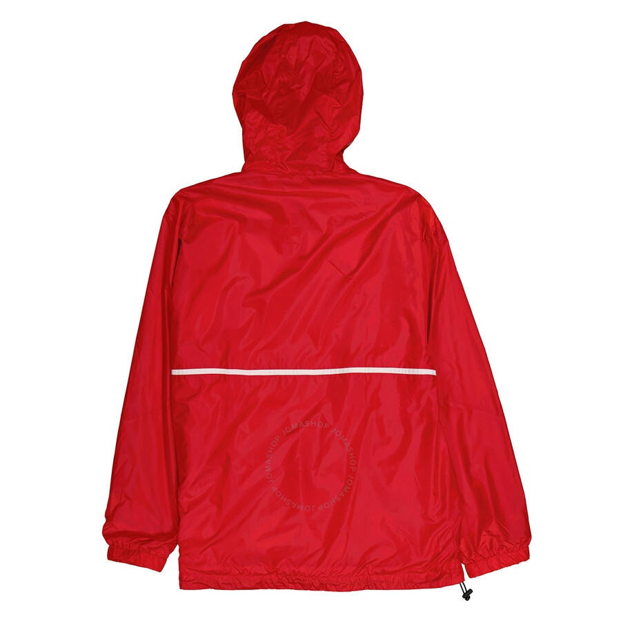 Emporio Armani Red EA7 Logo Recycled-Fabric Visibility Jacket - 2