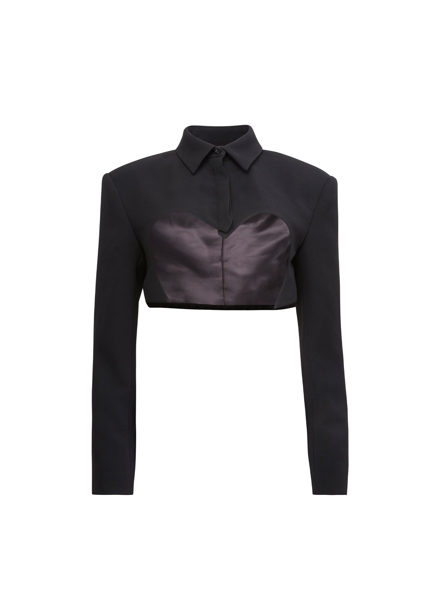 Cropped Blazer - 1