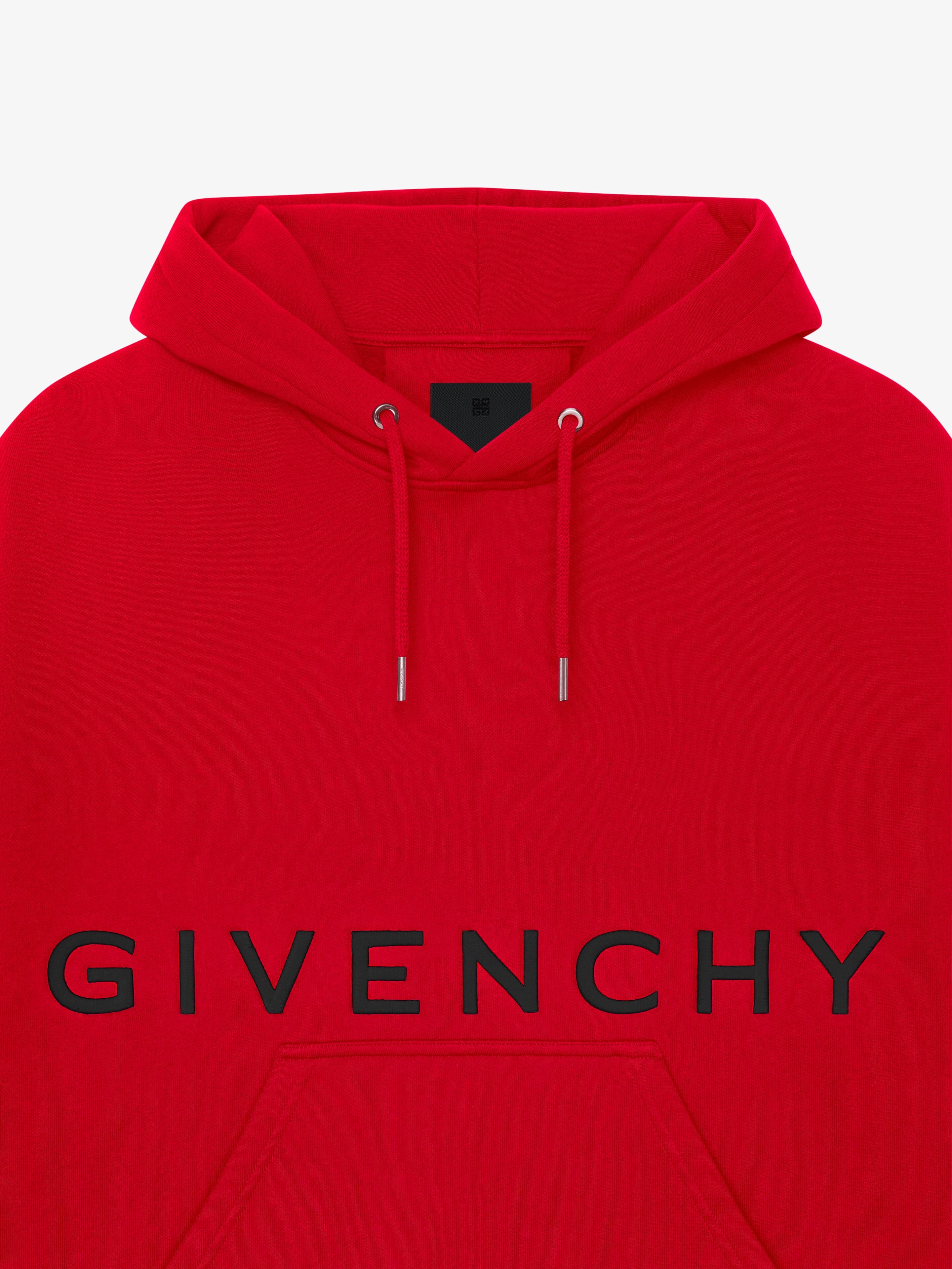 GIVENCHY 4G SLIM FIT HOODIE IN FLEECE - 6