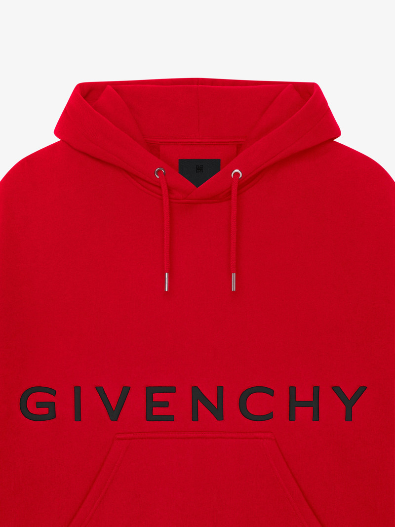 GIVENCHY 4G SLIM FIT HOODIE IN FLEECE 6