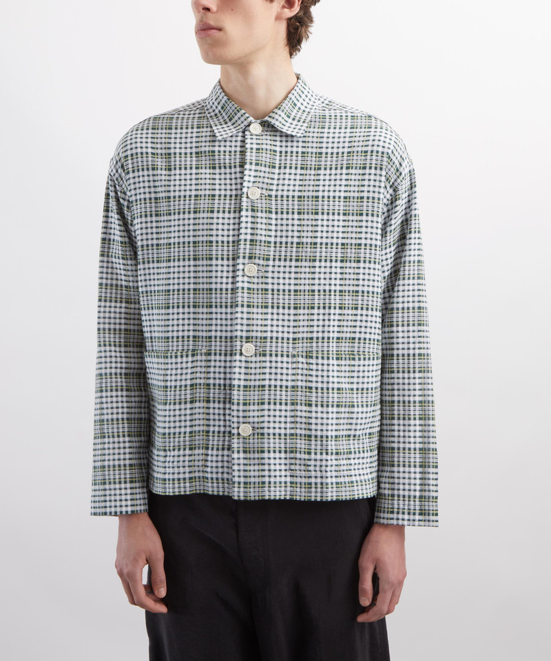 YMC PJ Check Overshirt outlook