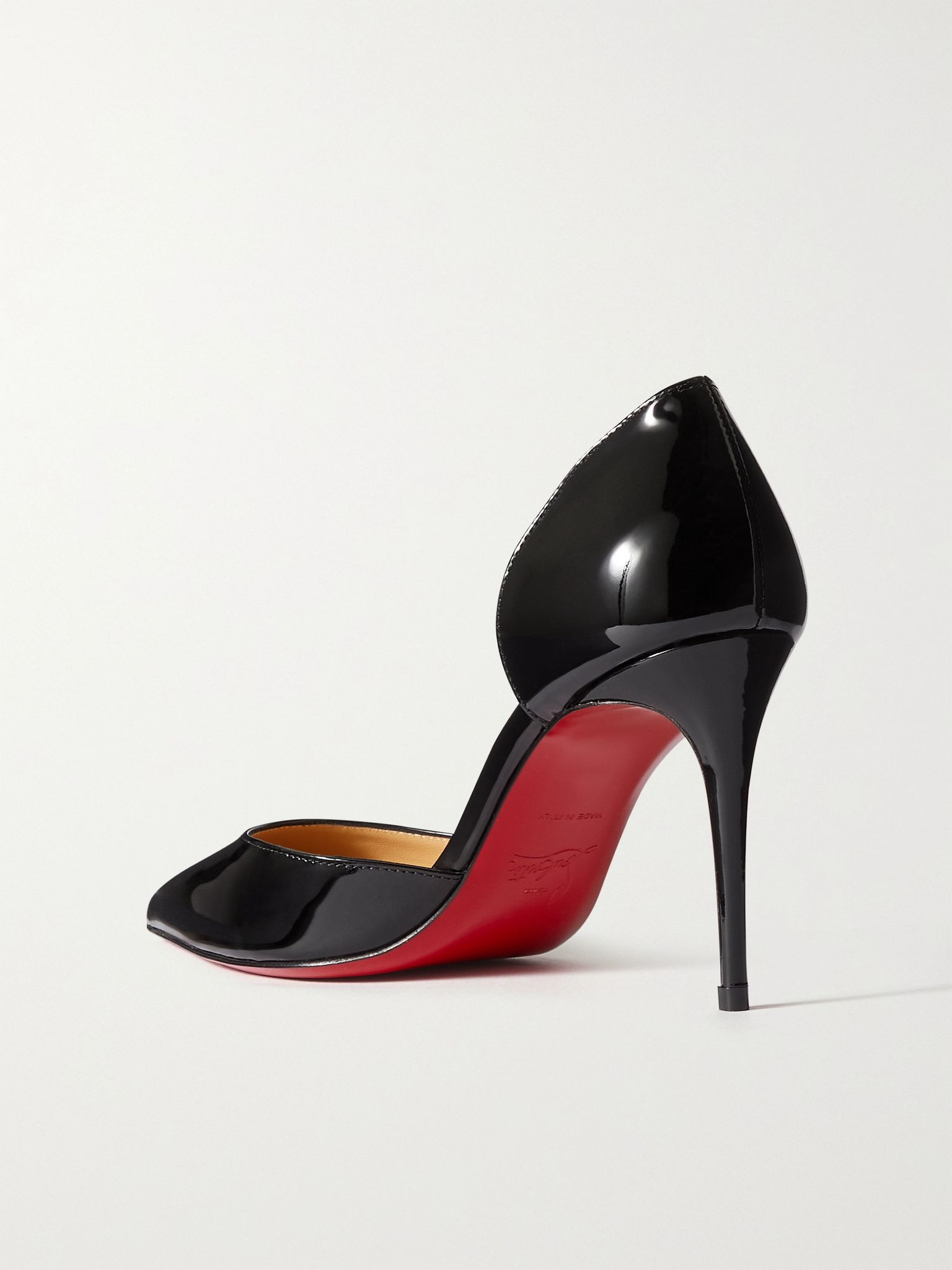 Iriza 85 patent-leather pumps Black - 3