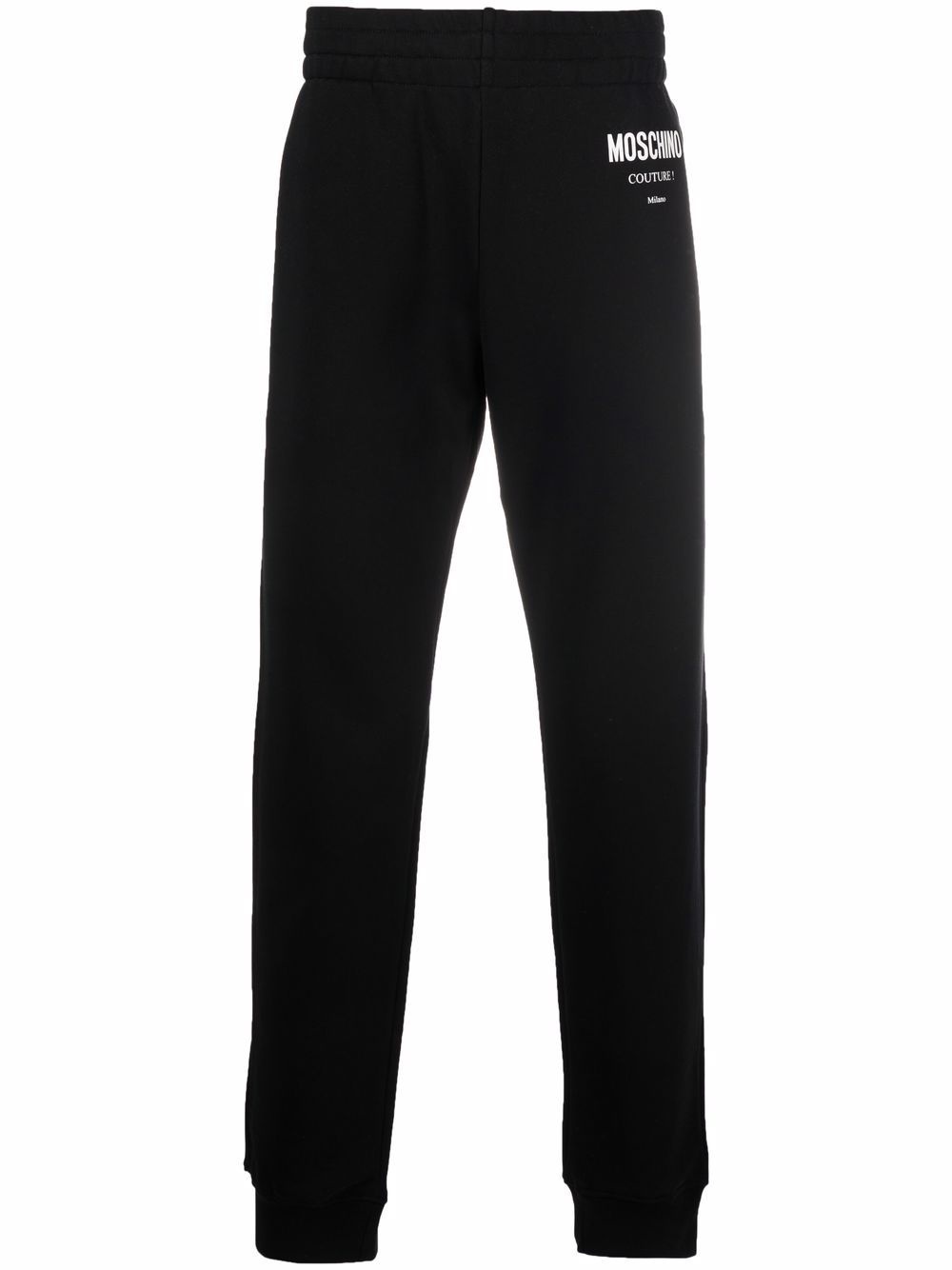 logo-print slim-cut track pants - 1