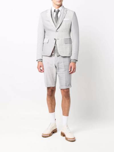 Thom Browne low rise skinny side tab shorts outlook