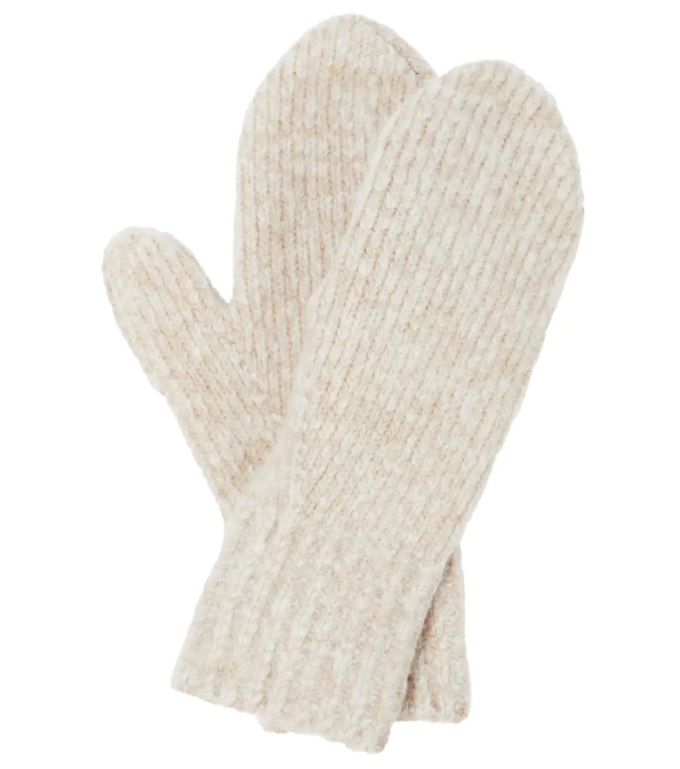 Wool-blend mittens - 1