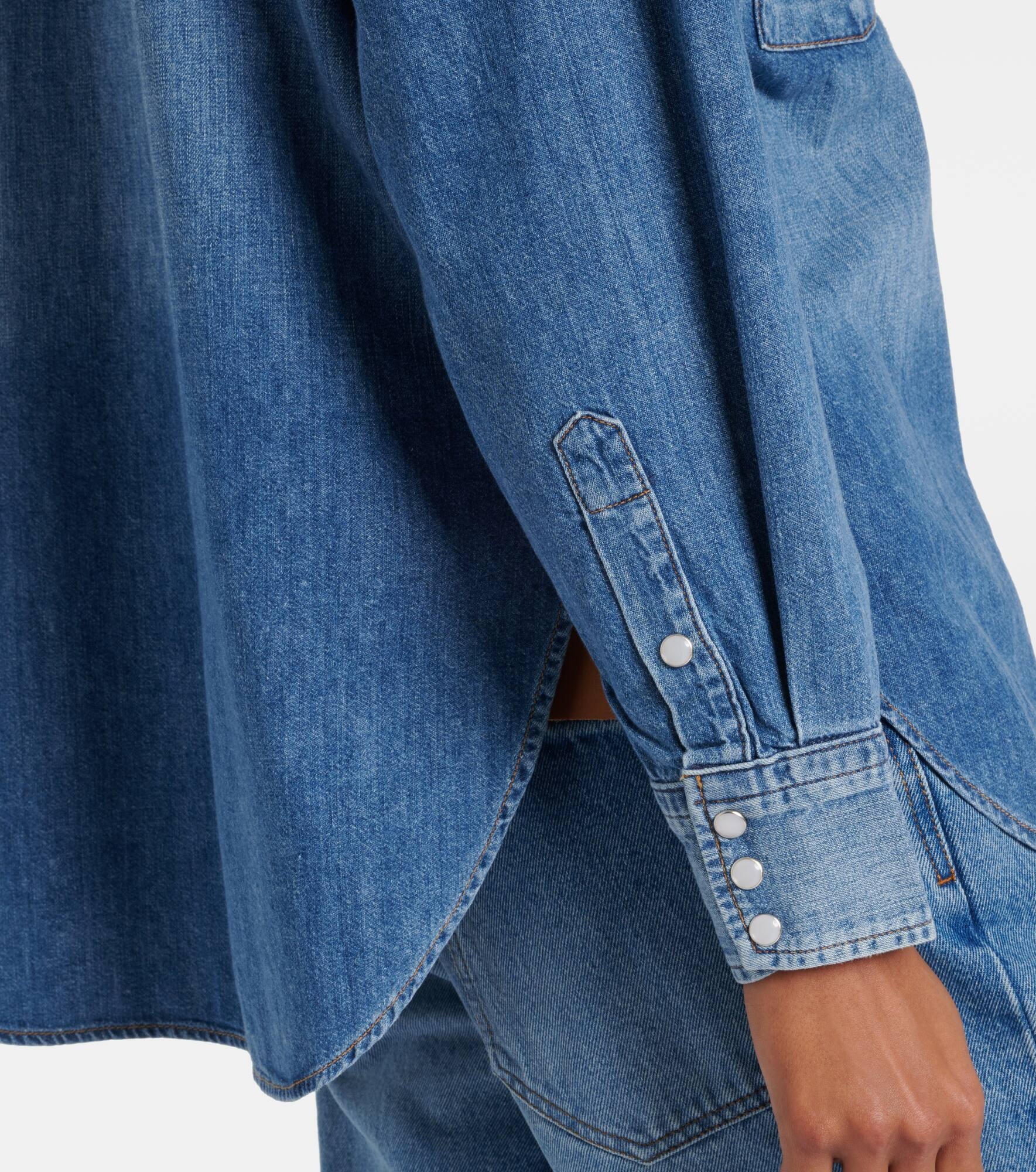 Kayla denim shirt - 5