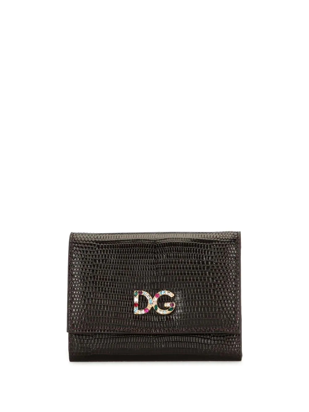 french flap logo wallet - 1