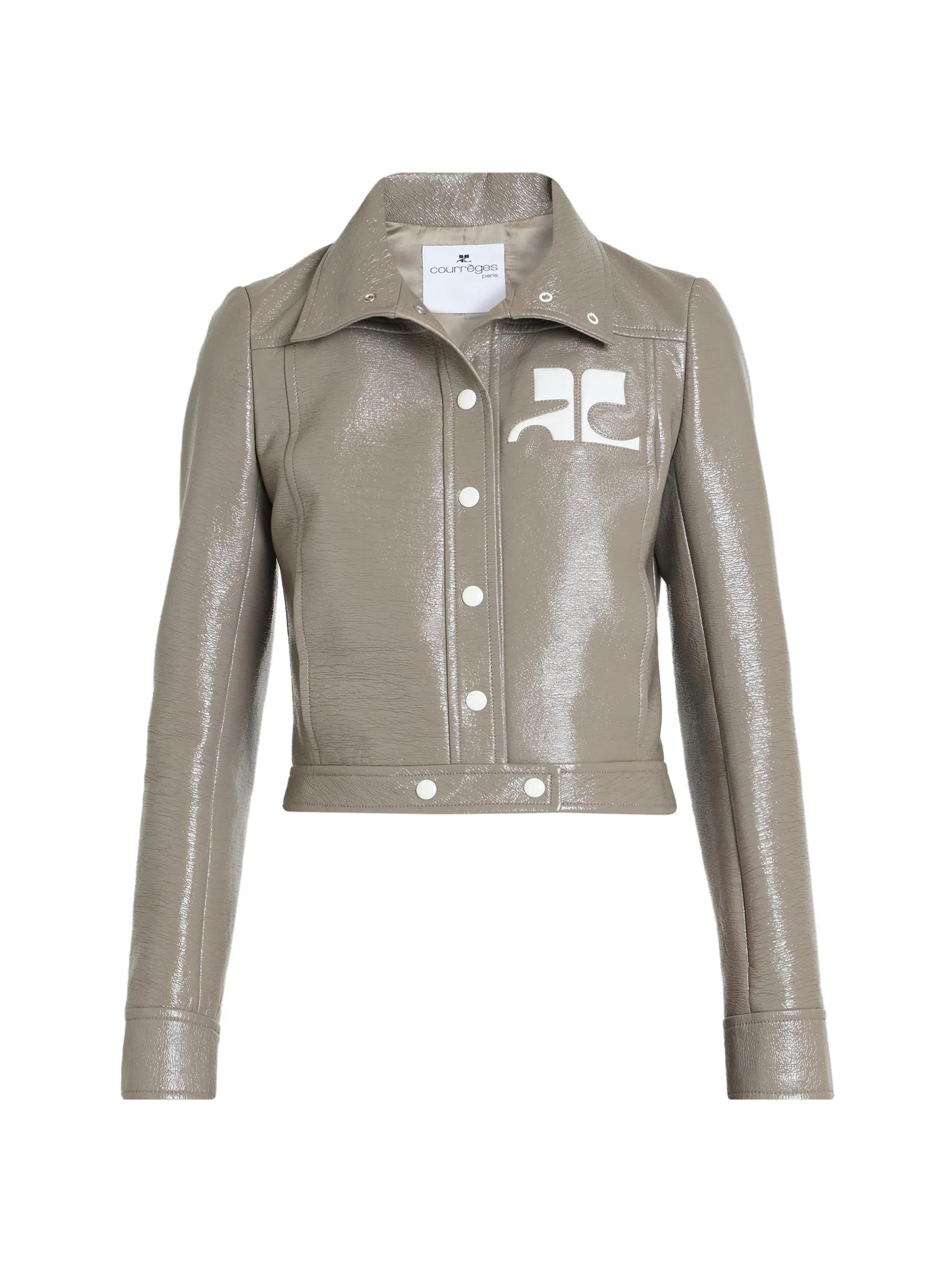 Women's Vinyle Reedition Jacket - Light Mocha - 1