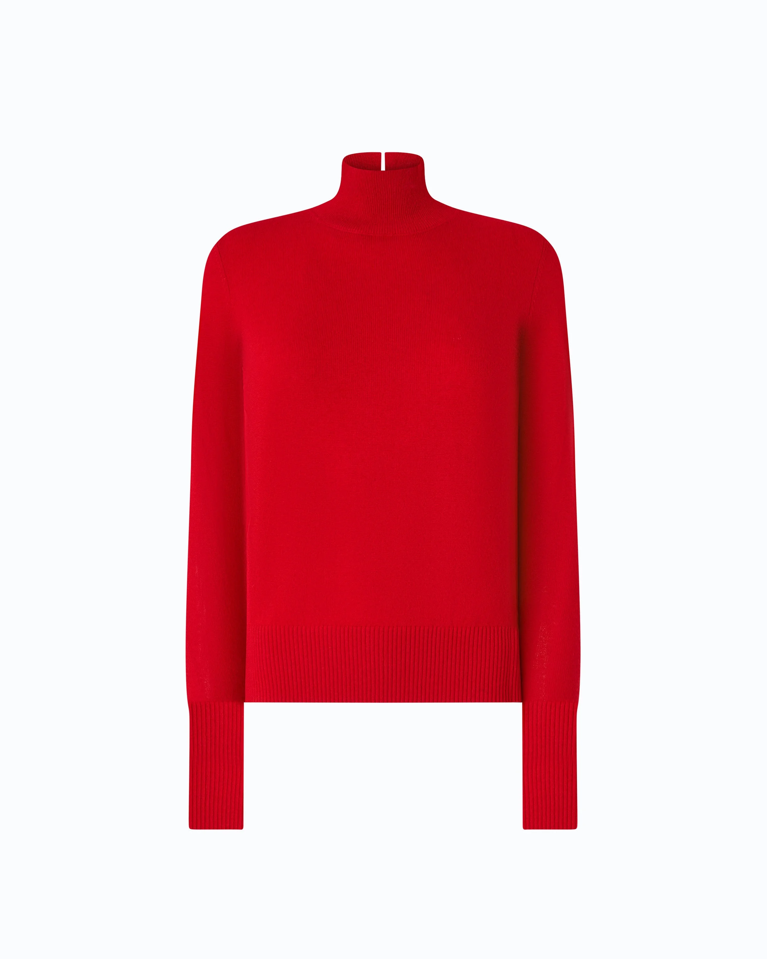 WOOL AND CASHMERE TURTLENECK SWEATER - 1