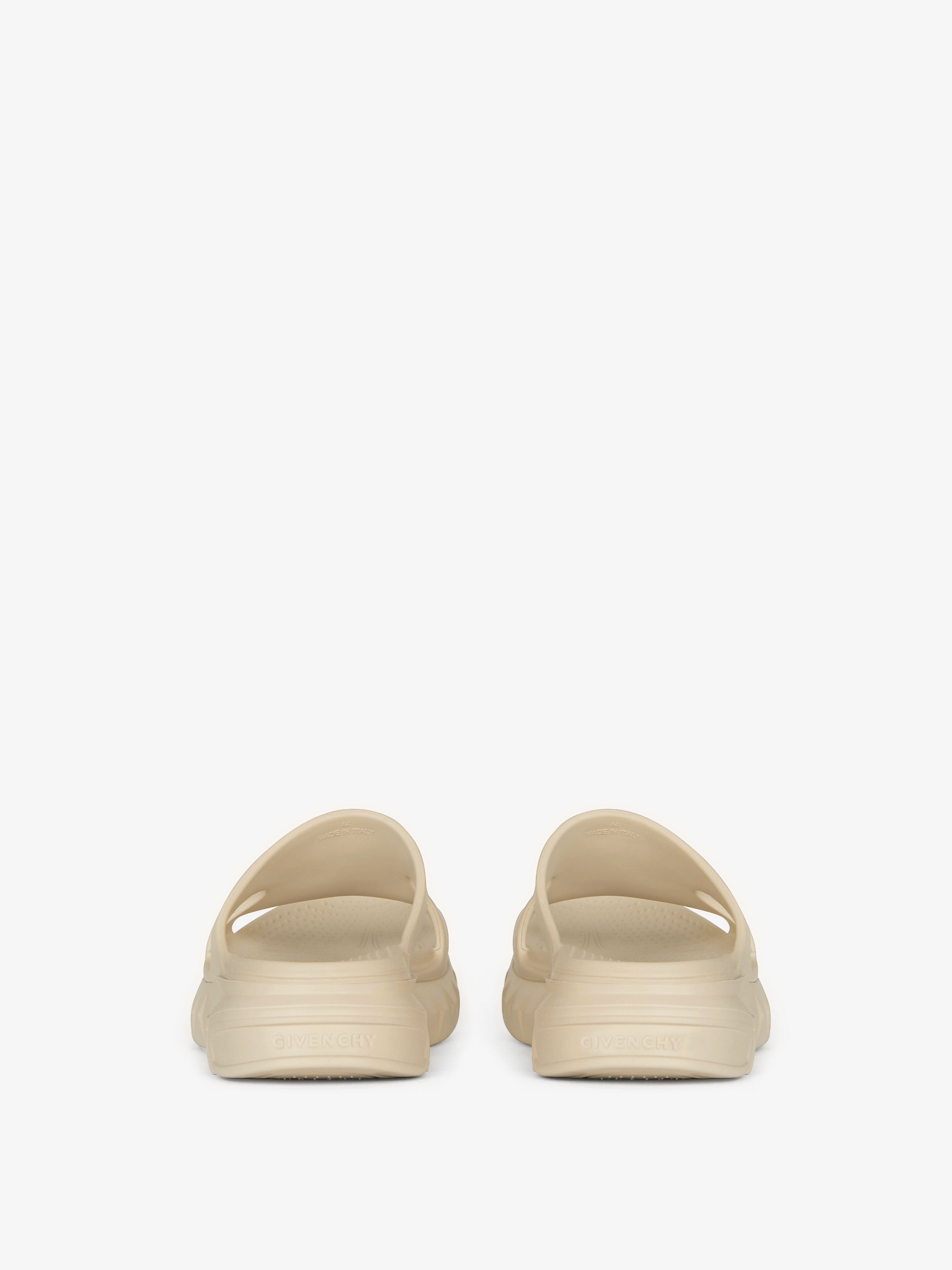 MARSHMALLOW FLAT SANDALS IN RUBBER - 7