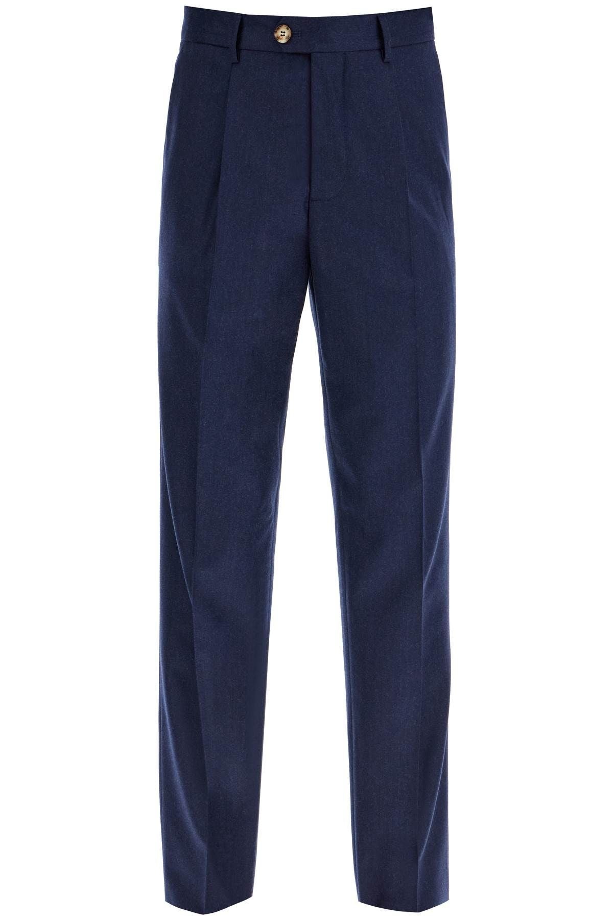 "FLANNEL LEISURE FIT PANTS FOR - 1