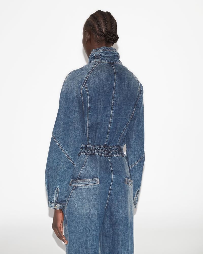 KIMEA DENIM OVERALLS - 7