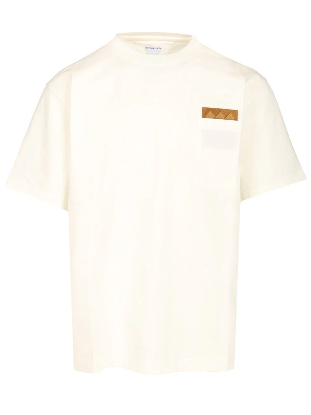 Bottega Veneta Men "Pima" Cotton Jersey T-Shirt - 1