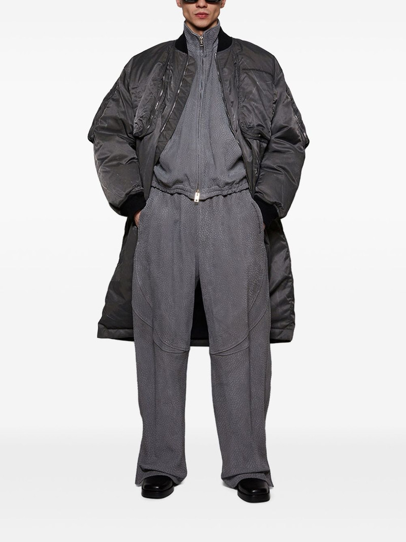 Alexander Wang leather track jacket outlook