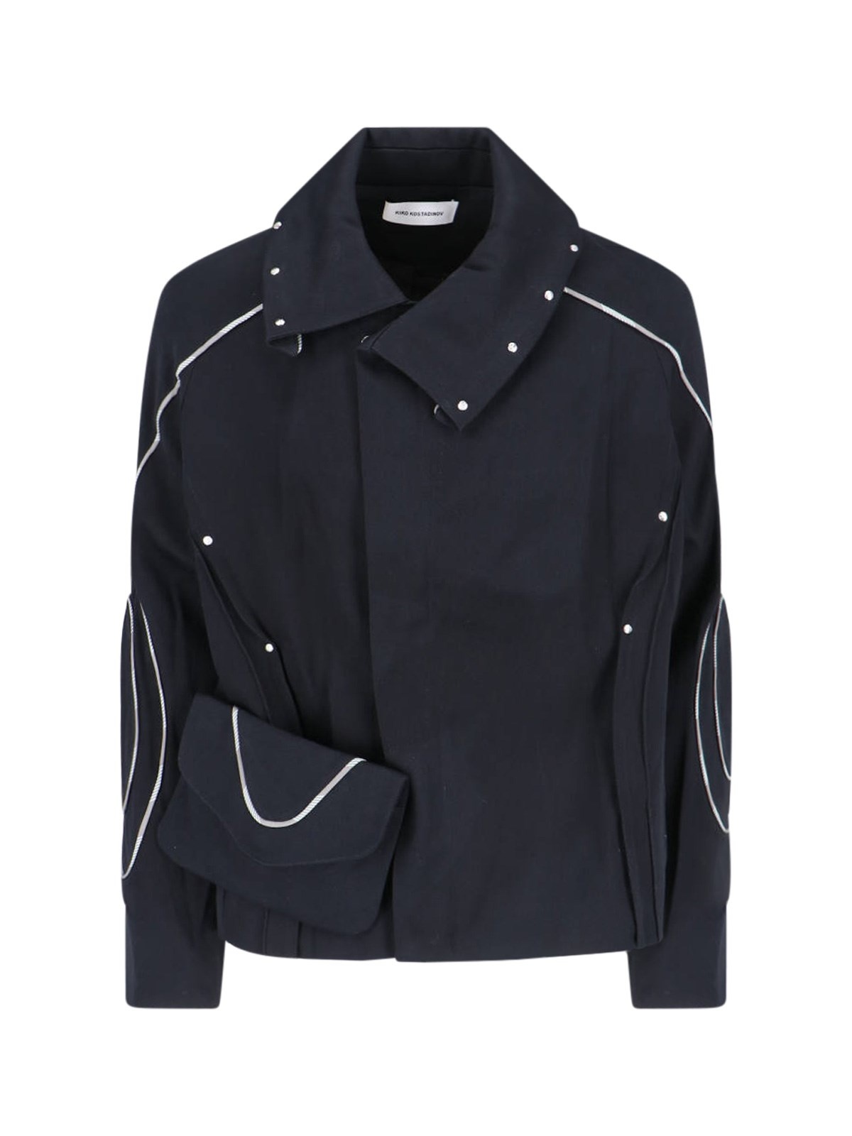 Kiko Kostadinov 'CHALICE W BAG' ZIP JACKET | sugar | REVERSIBLE