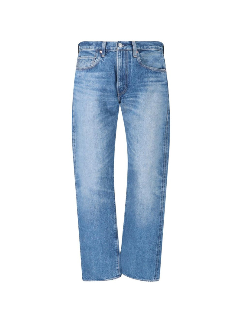 Saddle Rock Mij logo-patch jeans 1