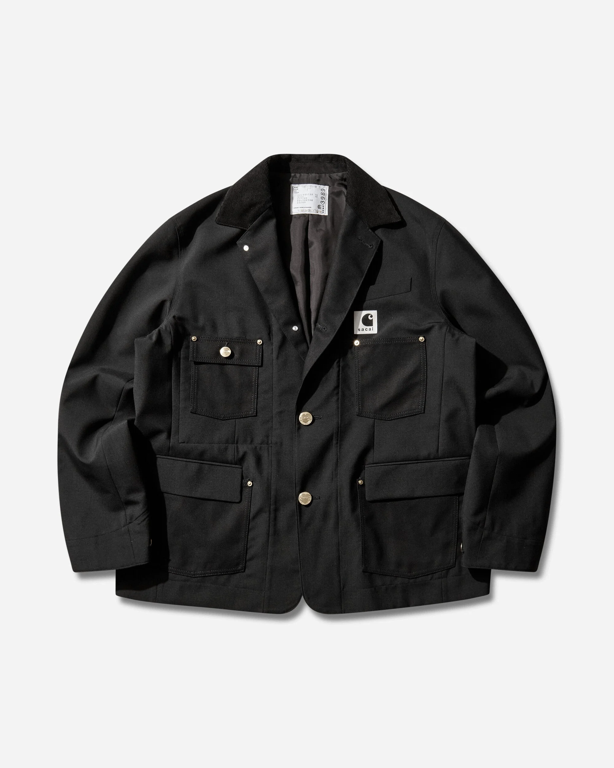 Carhartt WIP Suiting x Duck Jacket Black - 1
