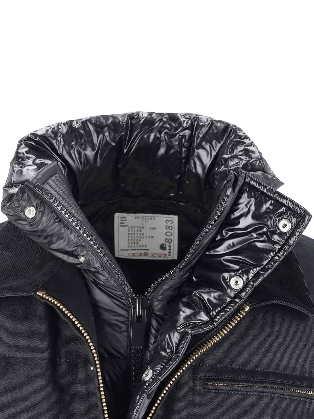 X CARHARTT WIP 'DUCK JACKET' CROP JACKET - 5