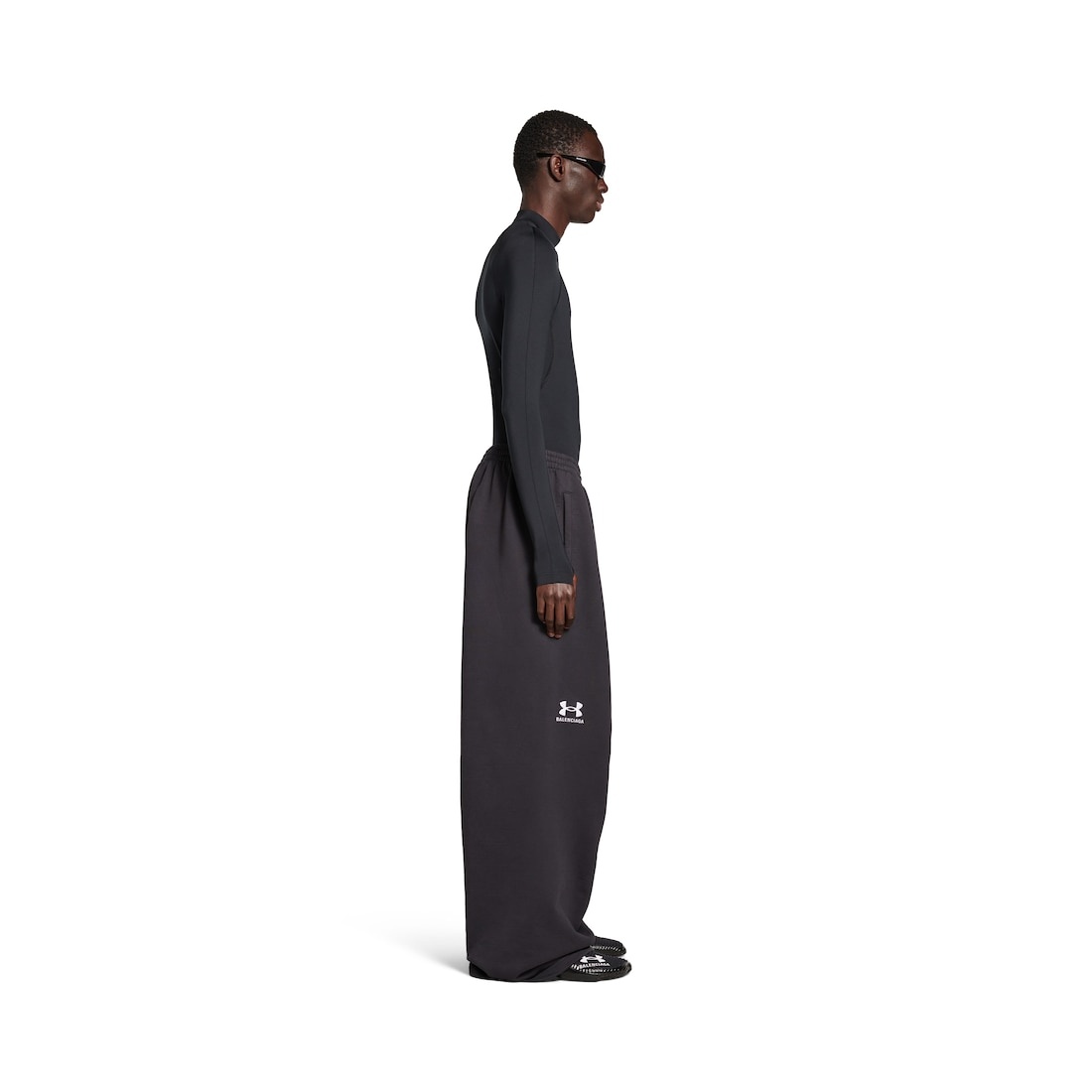 Men's Under Armour® Baggy Sweatpants in Black/white - 3