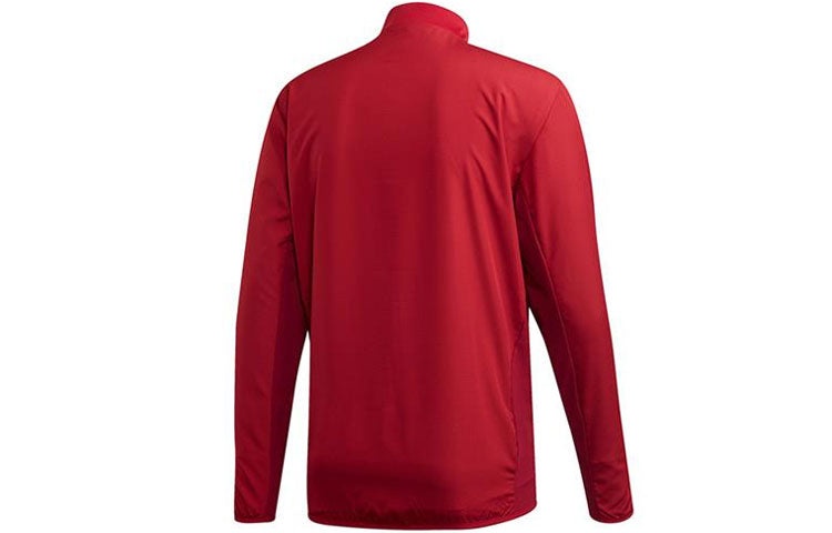 Men's adidas Casual Sports Pullover Long Sleeves Red T-Shirt DZ9594 - 2