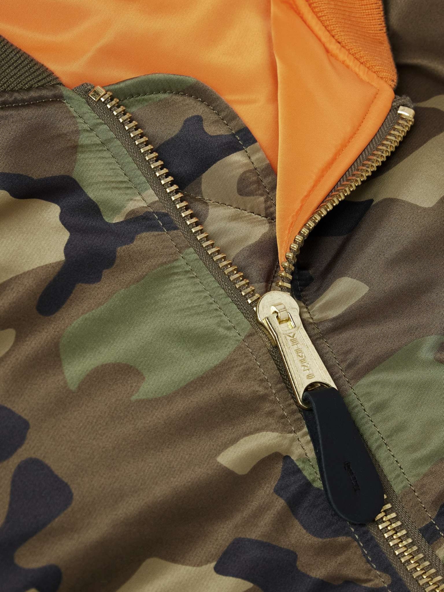 Reversible Shell Bomber Jacket - 5
