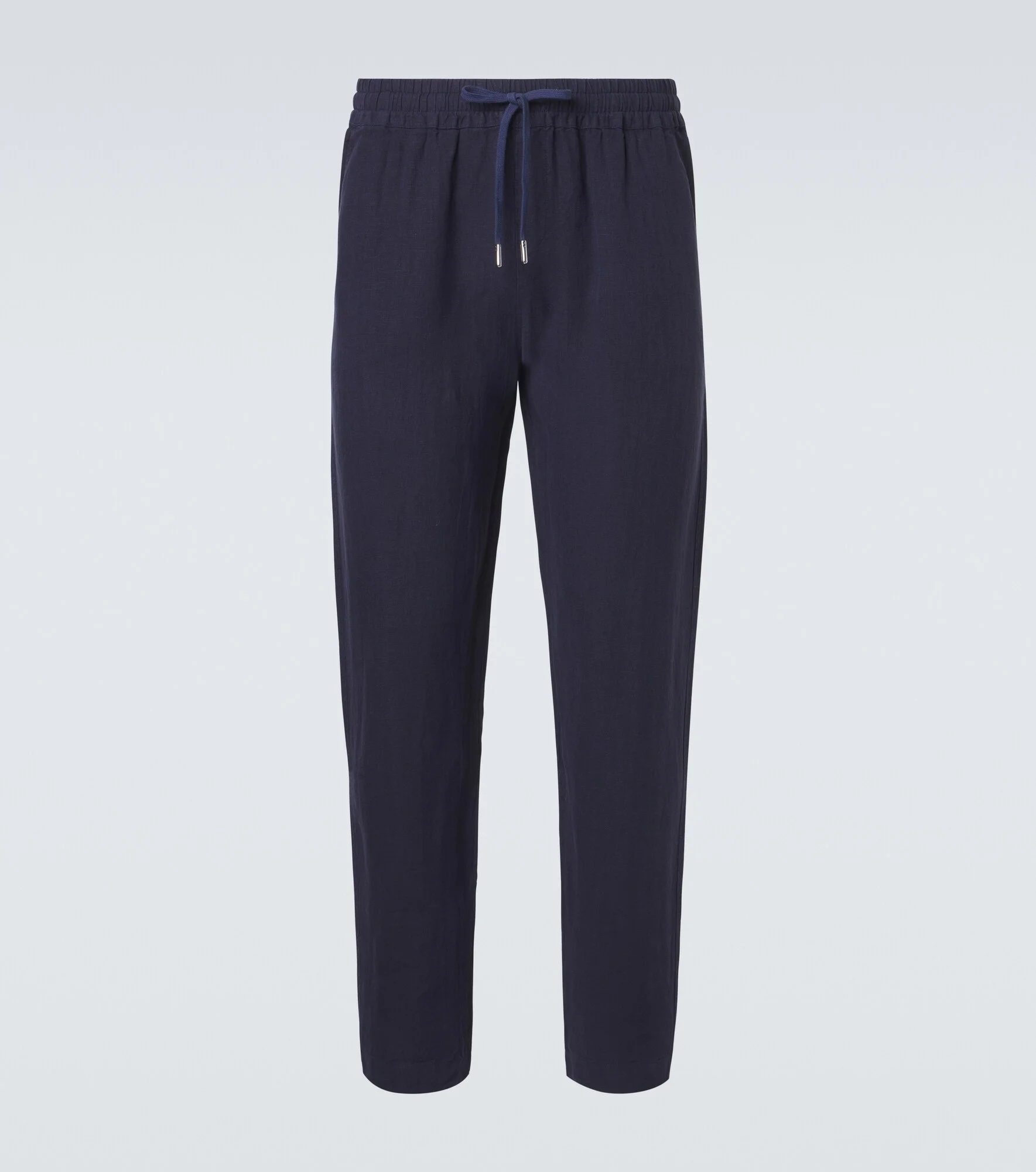 Linen straight pants - 1