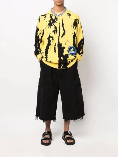 doublet banana-print oversized jumper outlook