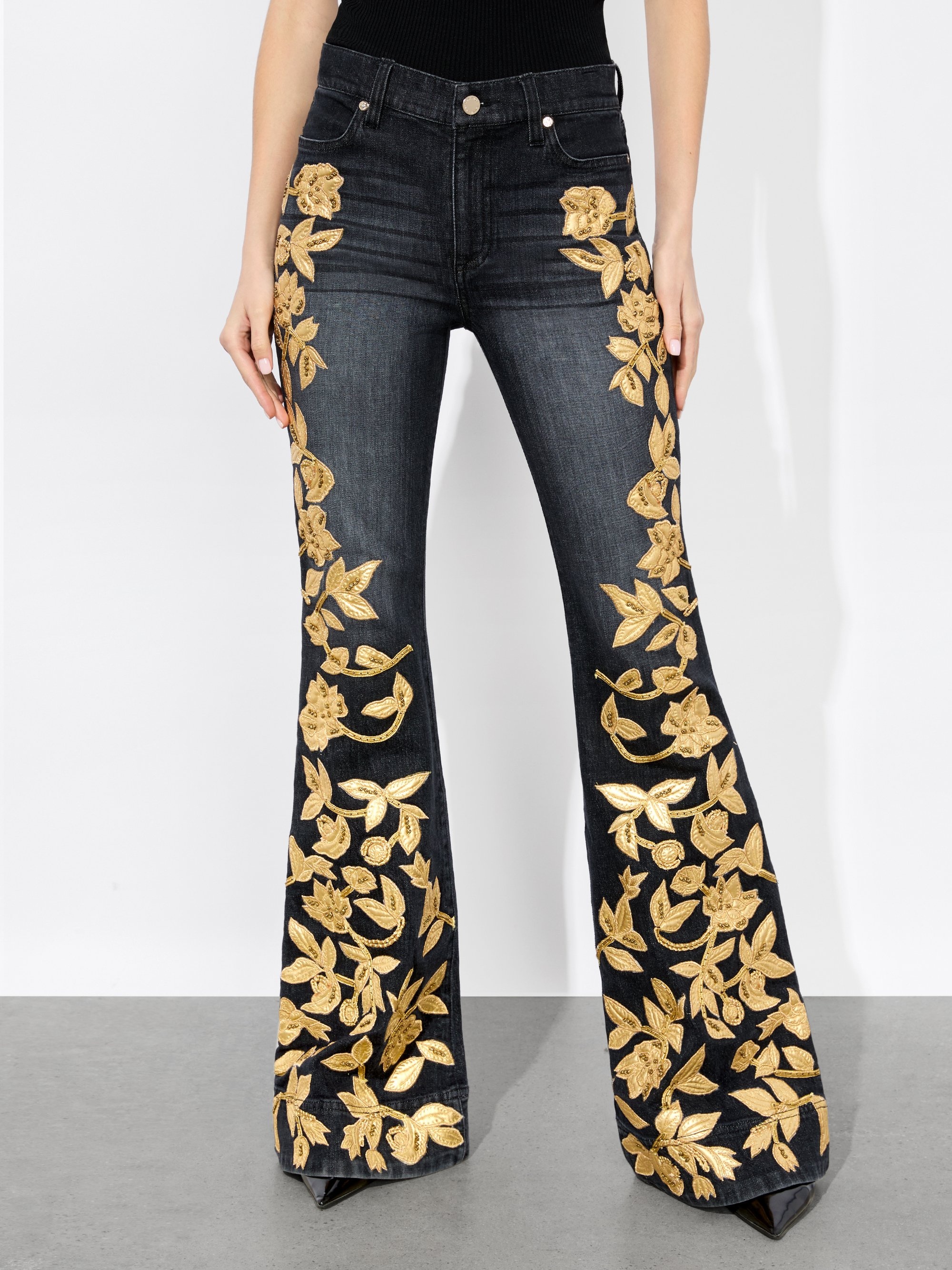 SB EMBELLISHED BELL JEAN - 2