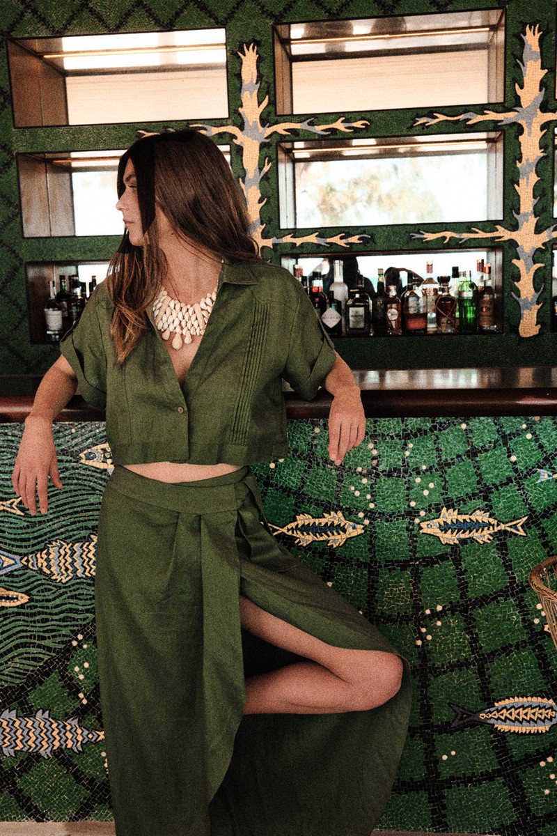 Johanna Ortiz Safari Skirt outlook