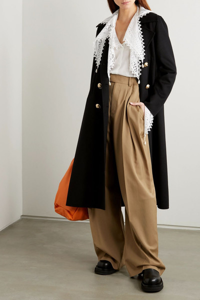 Loewe Double-breasted wool and cashmere-blend coat outlook