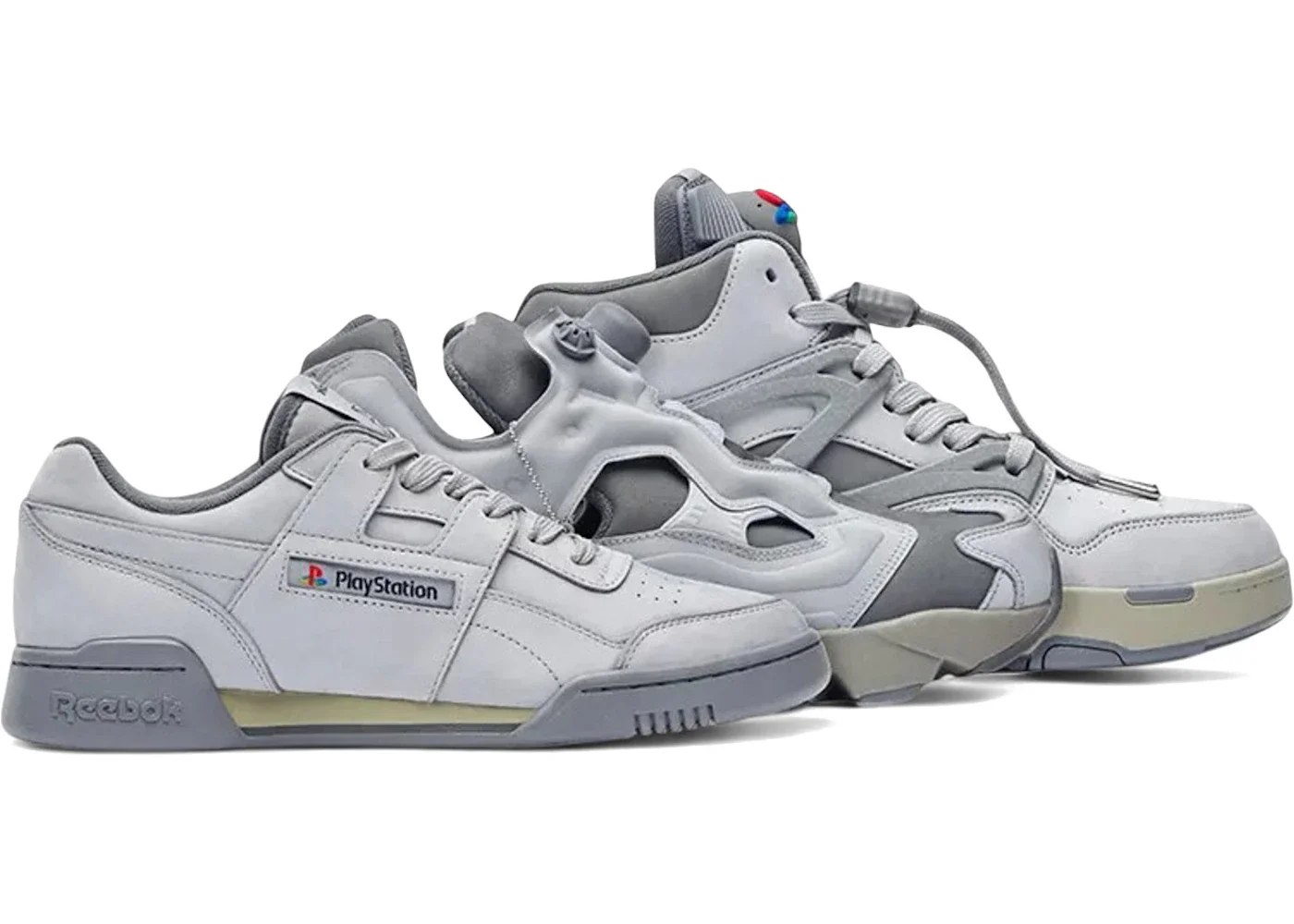 Reebok Workout Plus, Reebok Pump Omni Zone II & Reebok Instapump Fury 94 PlayStation 30th Anniversar - 1
