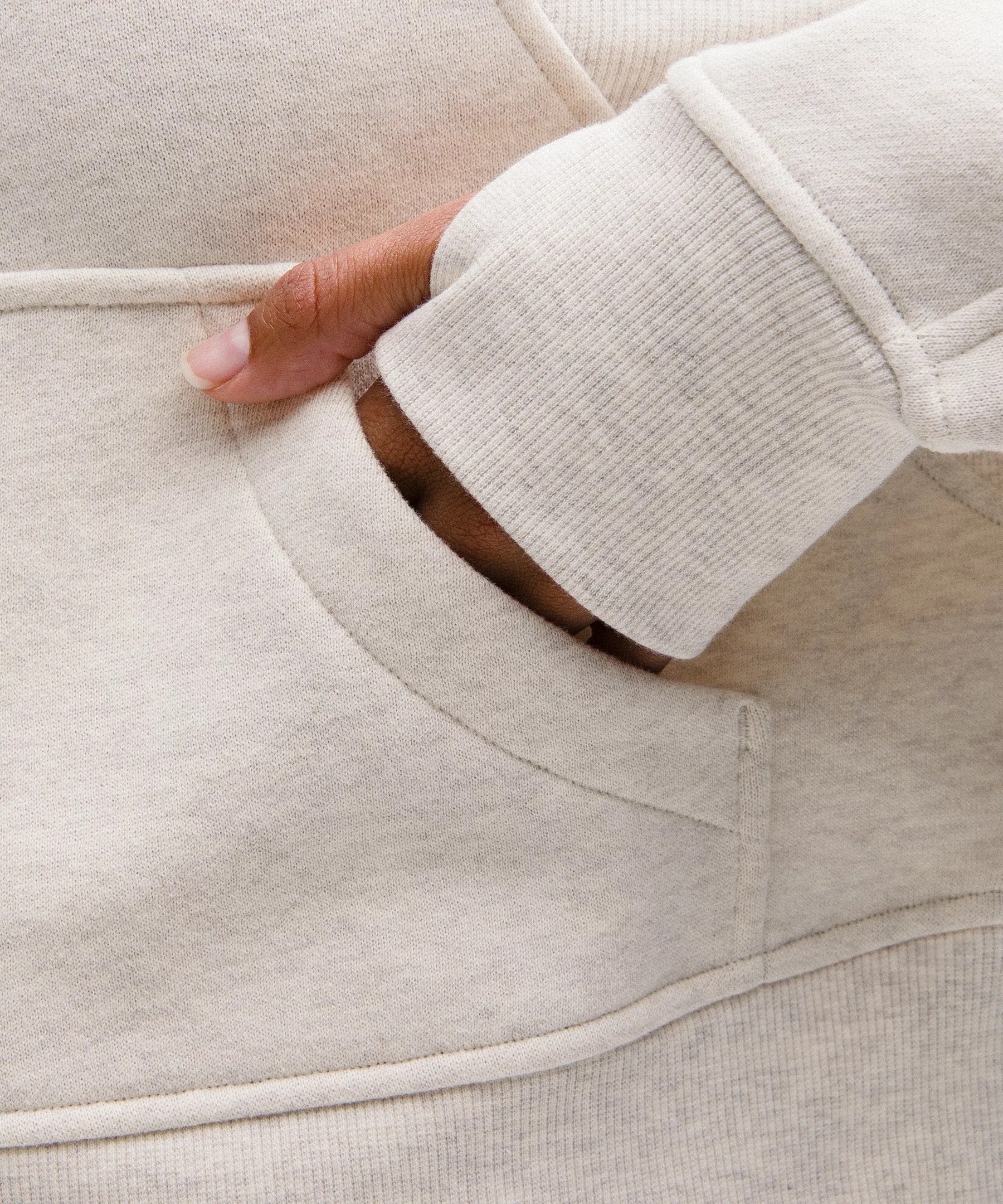 Scuba Oversized Half-Zip Hoodie - 5