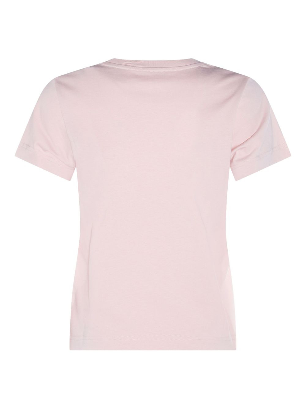 heart-embroidered logo T-shirt - 2