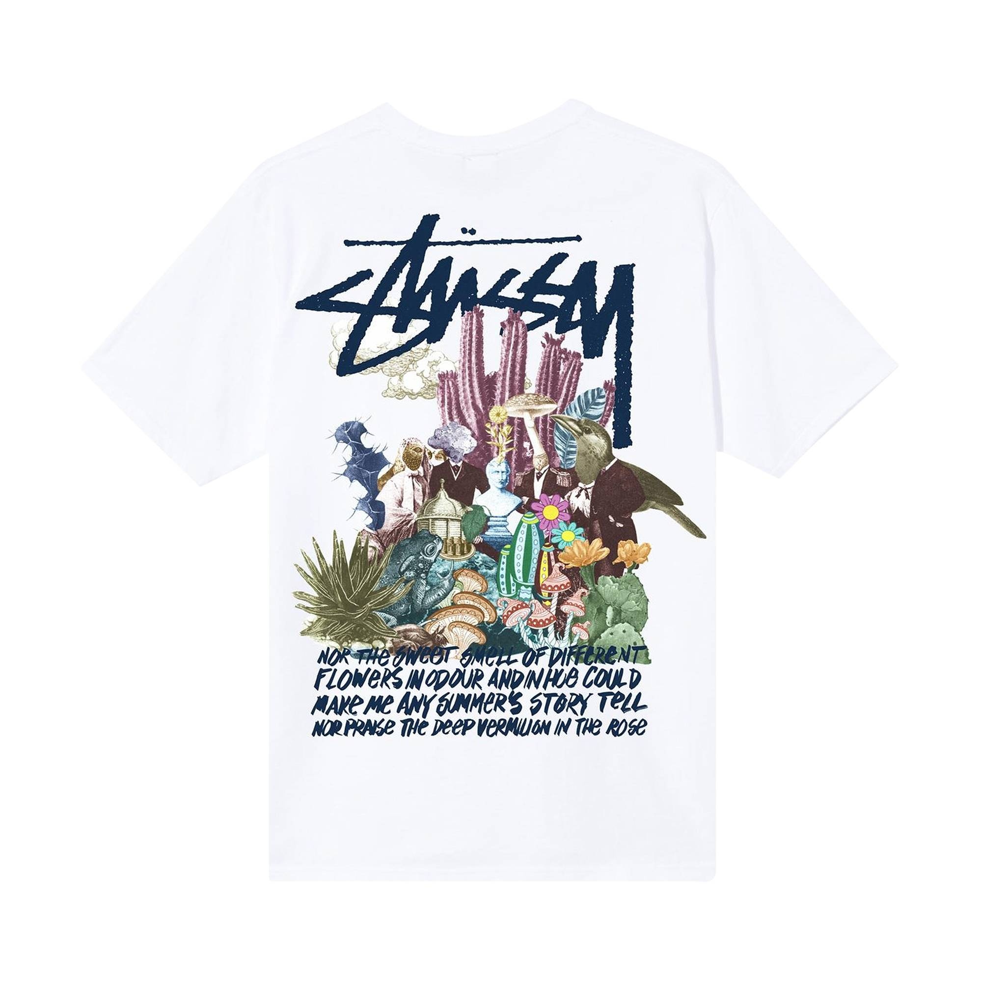 Stussy Psychedelic Tee 'White' - 2