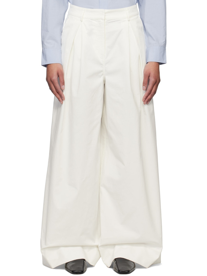 White Avelino Trousers 1