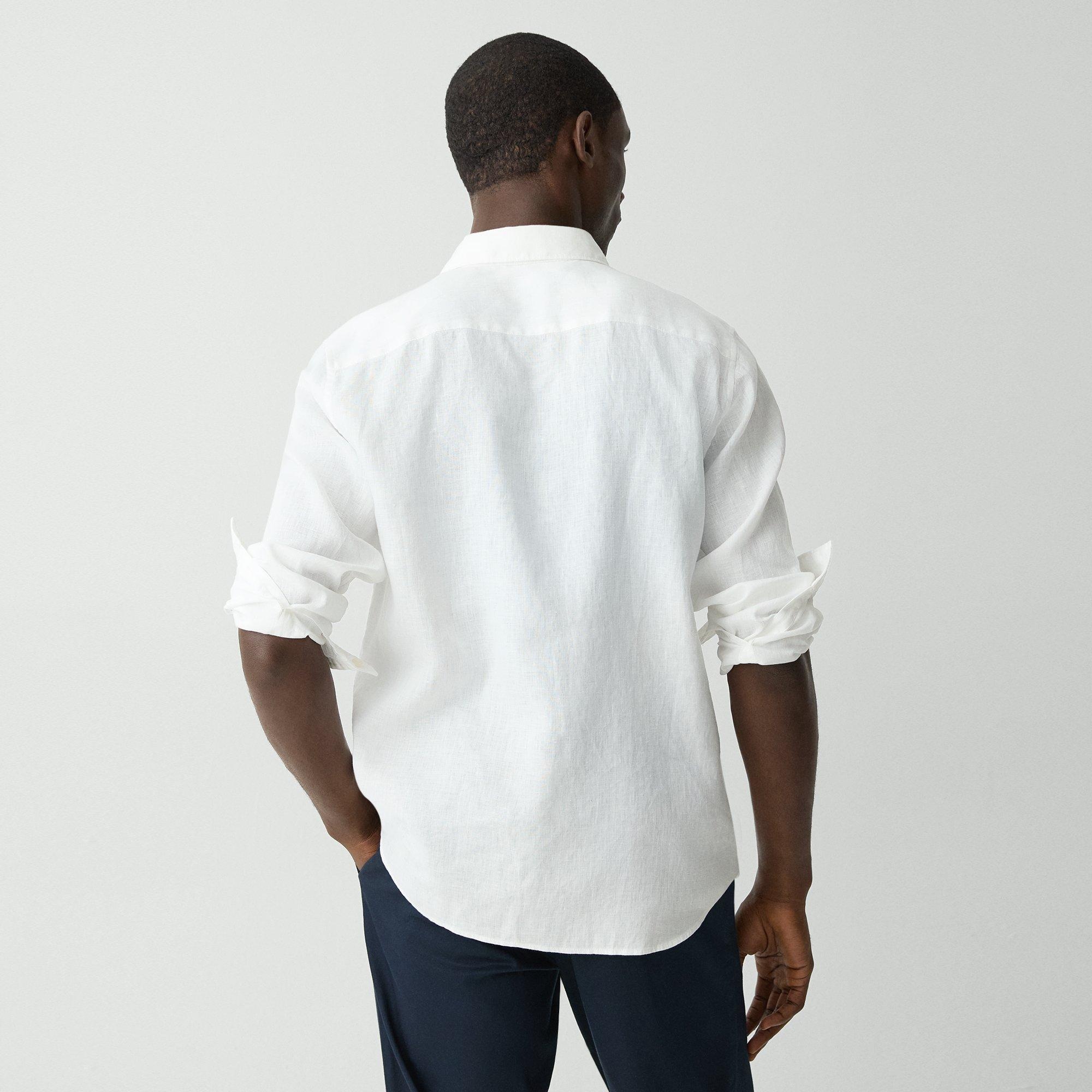 Irving Shirt in Relaxed Linen - 4