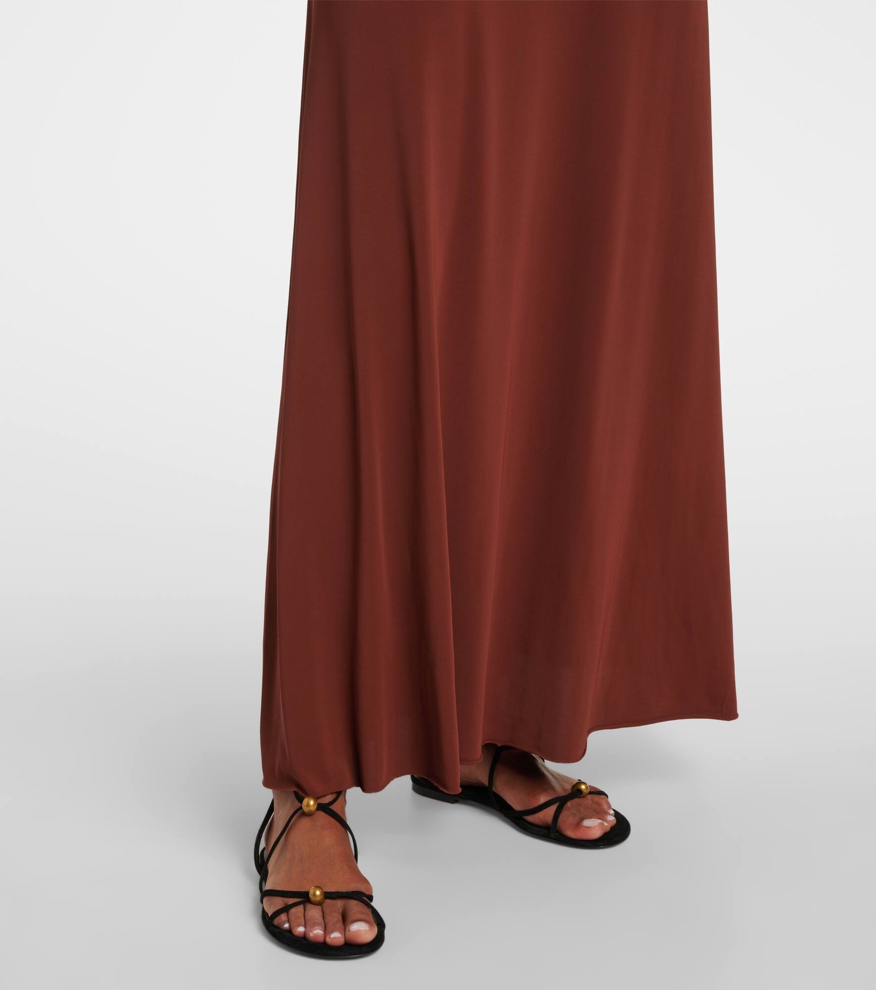 Saba cutout jersey maxi dress - 5