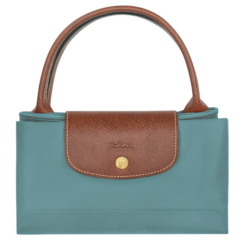 Le Pliage Original M Handbag Eucalyptus - Recycled canvas 6