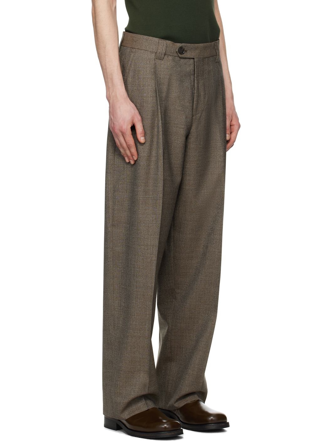 Brown Service Trousers - 2