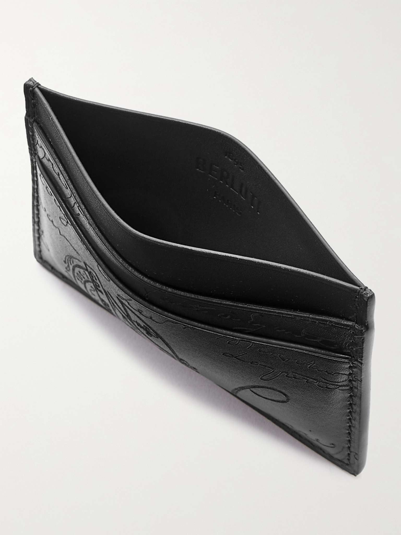 Scritto Leather Cardholder - 2