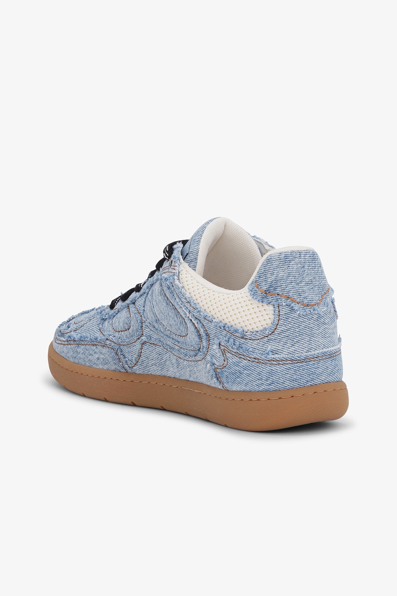 08 DENIM RAW EDGE SNEAKERS - 3