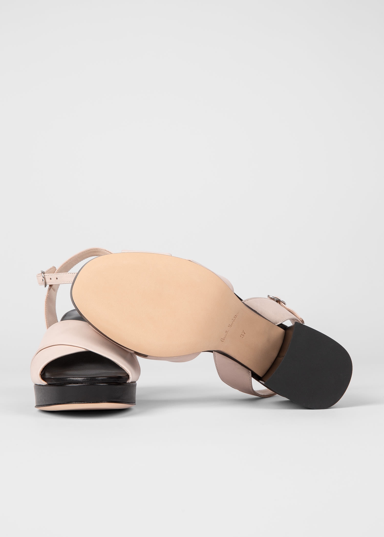 Leather 'Poppy' Heels - 3