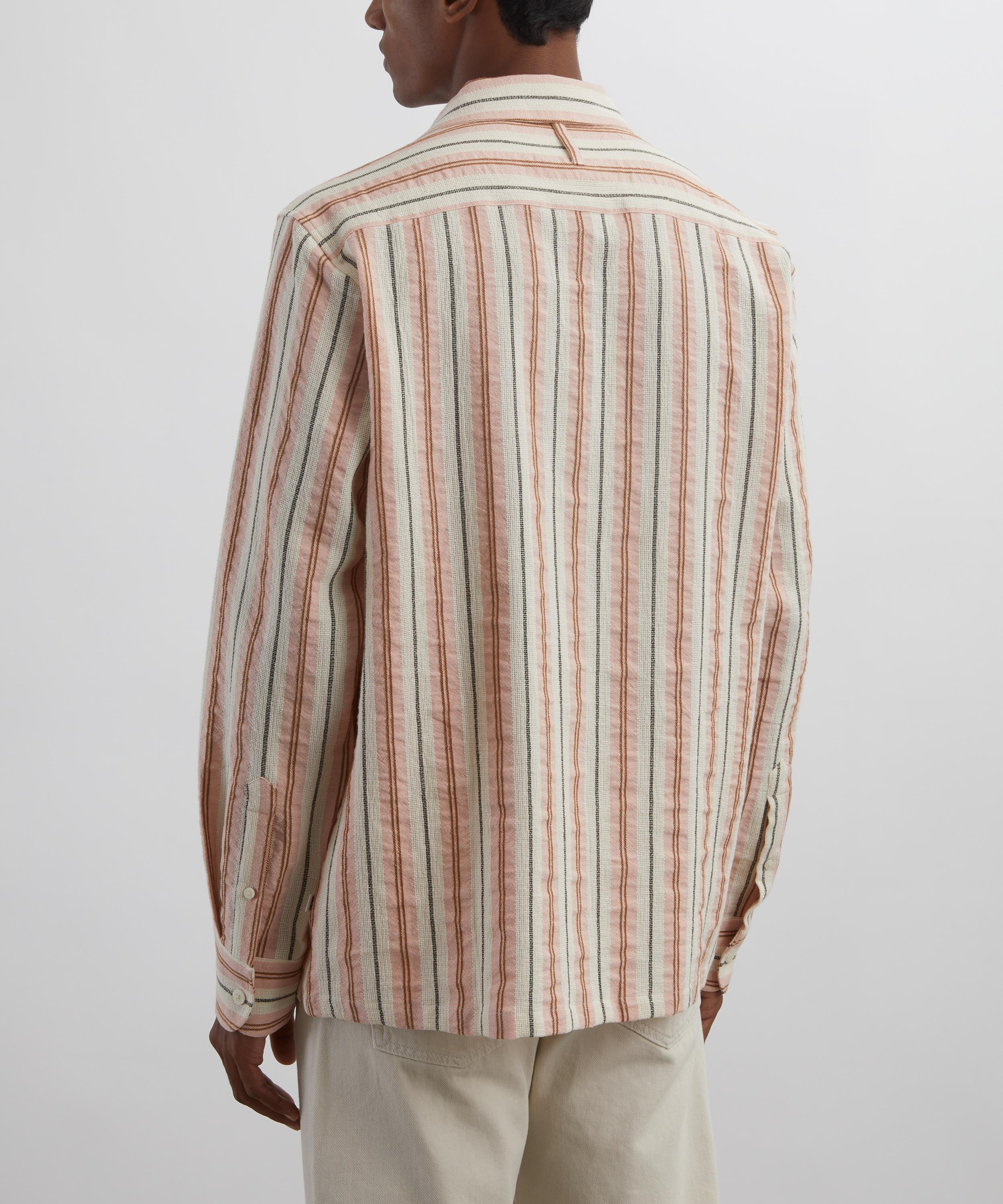Julio Striped Linen-Blend Shirt - 4