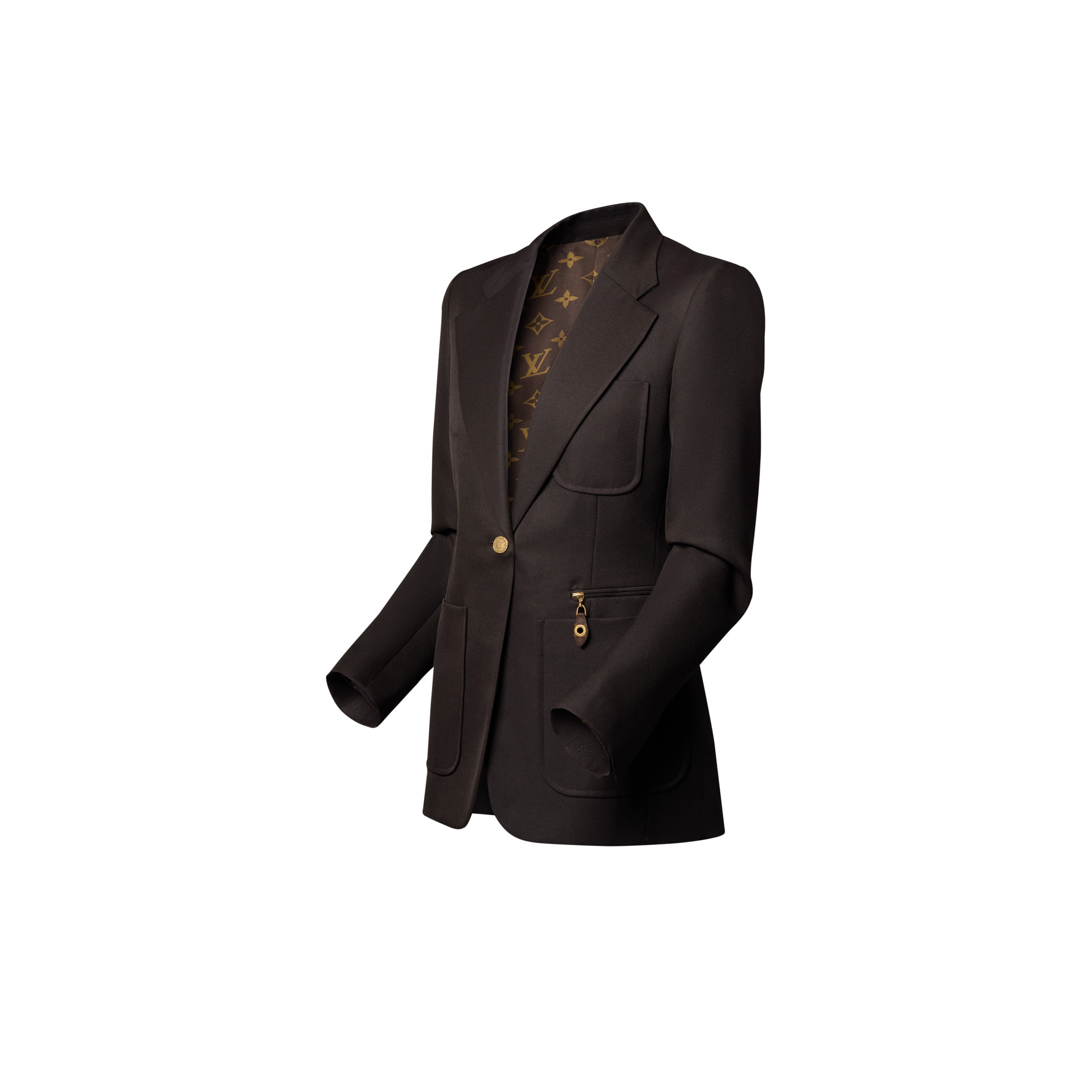 Technical Gabardine Preppy Blazer - 2