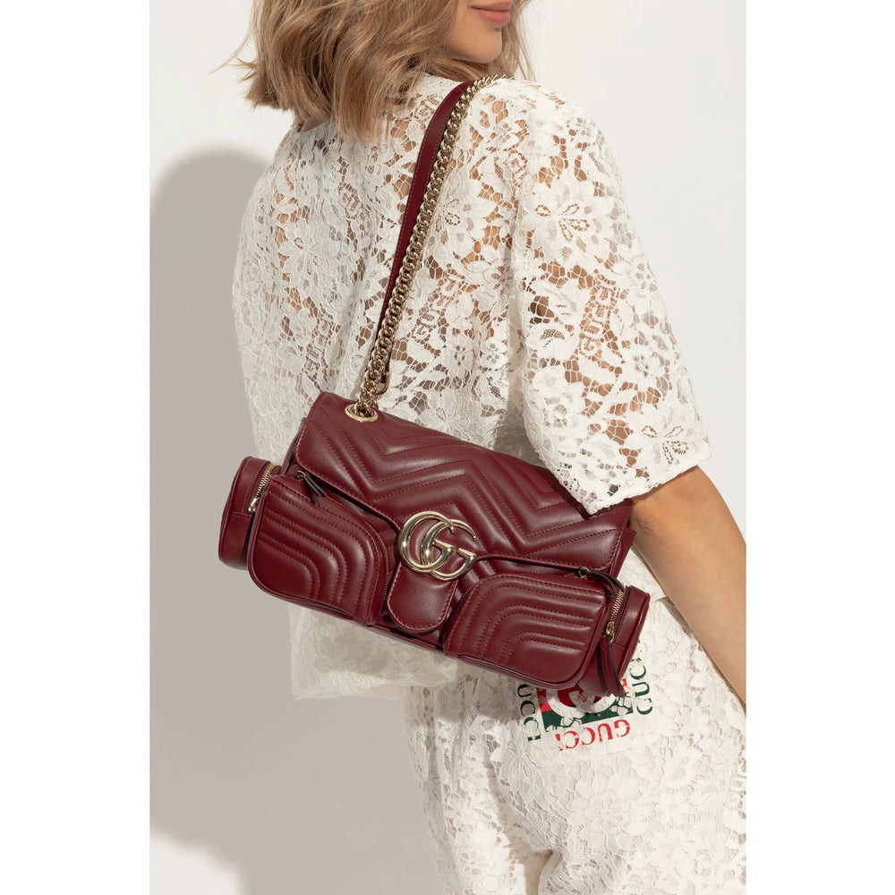Gucci Red Shoulder Bags Women - 5