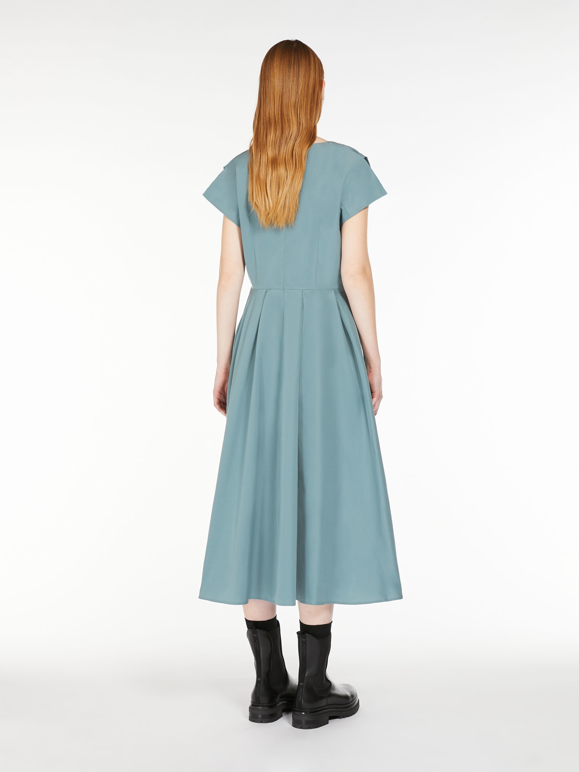 ETUANIA Midi taffeta dress - 4