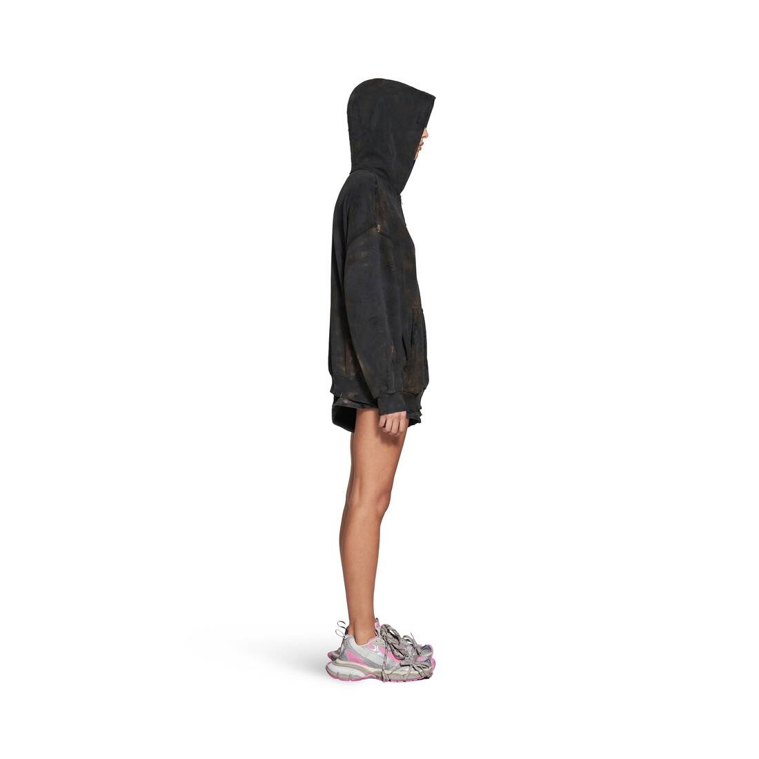 Women's 3xl Sneaker  in White/black - 8