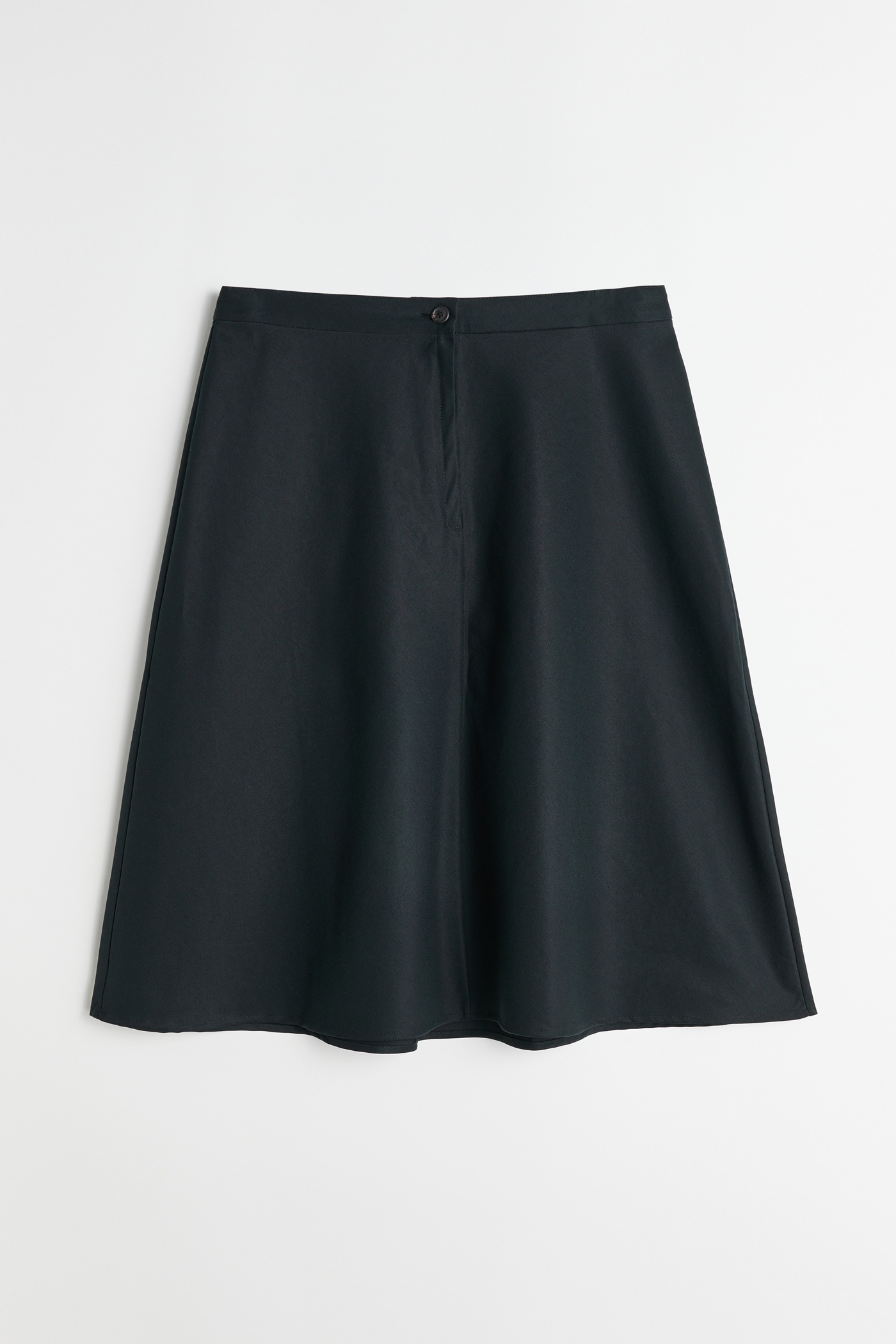 Curtain Skirt Deluxe Black Exquisite Wool - 1