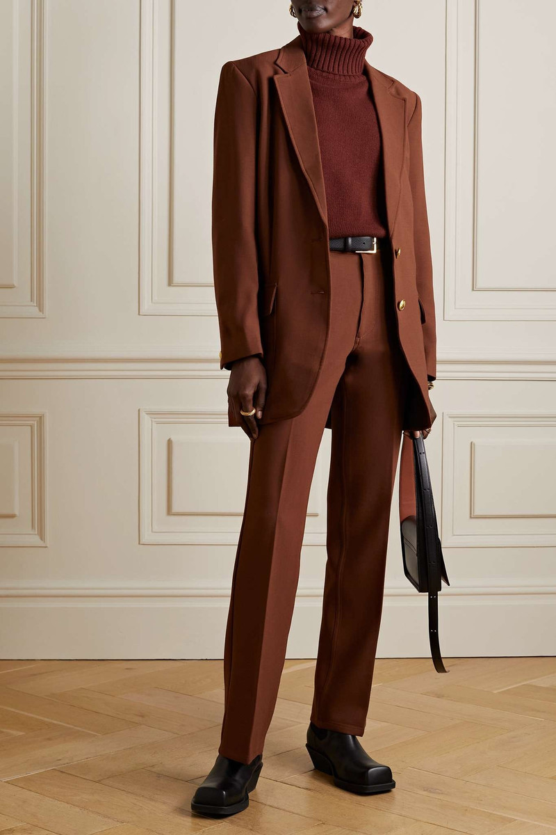 rag & bone Jacey stretch-wool straight-leg pants outlook